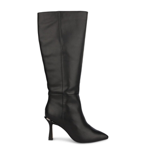 Bottes à Talons Alma En Pena Cuir Boots Smooth Noir Femme | TYB-47996420